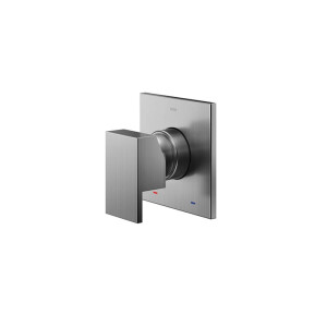 Acabamento Monocomando Para Chuveiro E Ducha Higiênica New Wdge Minima Grafite Escovado - Docol