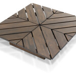 MESA DE CENTRO MAORI 0,84x0,84M - MAD. HAVANA