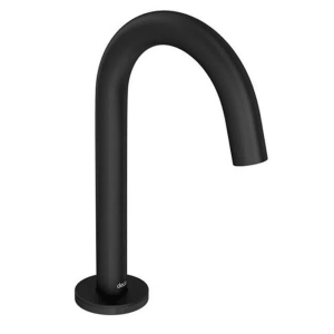 Torneira Lavatorio Curve Sensor Mesa Bica Baixa Black Matte - Deca