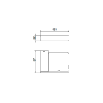 Saboneteira 1013830 Docolflat Cobre Polido - Docol