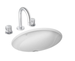 Cuba De Embutir Oval Branco 400x300mm - Deca