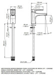 Misturador Monocomando 00795906 Para Lavatório Lift Cromado - Docol