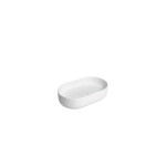 Cuba De Apoio Oval Branco Slim 500mm - Deca