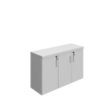ARMÁRIO CREDENZA PARA ESCRITÓRIO DUBAI - TRÊS PORTAS (FUNDO DURATREE 3mm)