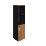 ARMÁRIO TORRE PARA ESCRITÓRIO DUBAI - MISTO/DIREITO (FUNDO DURATREE 3mm)