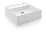 Cuba De Apoio Quadrada Branco 410x410x145mm - Docol Louças