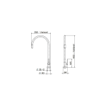 Torneira Para Cozinha De Mesa Galiflex Black - Docol