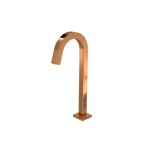 Torneira Para Lavatório De Mesa Tube Bica Alta Gold Red - Deca