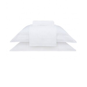 Jogo de Cama 4 Peças - King - 300 fios - Branco