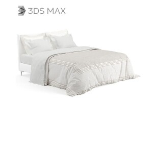 Jogo de Cama Completo - King - Areia