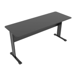 MESA RETA DE ESCRITÓRIO TORONTO - TUBO INFERIOR OBLONGO