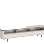 Rack ARC 3 Gavetas 2.2 - Branco