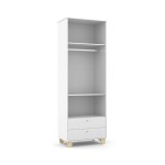 Roupeiro Matic - 2 Portas Zupy Natural
