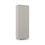 Roupeiro Matic - 2 Portas Zupy Natural