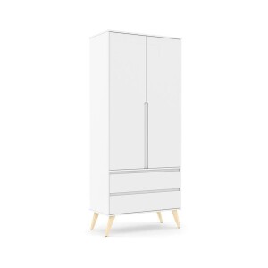 Roupeiro Matic - 2 Portas Retrô Clean - Com variação