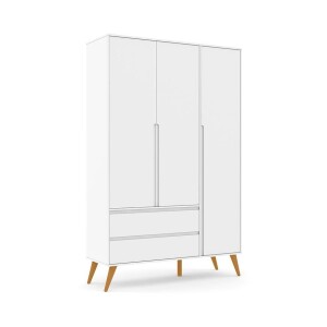 ROUPEIRO 3 PTS RETRÔ CLEAN / ECO WOOD