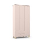 Roupeiro Matic - 3 Portas Zupy Natural