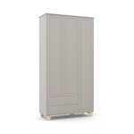Roupeiro Matic - 3 Portas Zupy Natural