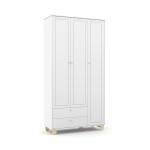 Roupeiro Matic - 3 Portas Zupy Natural