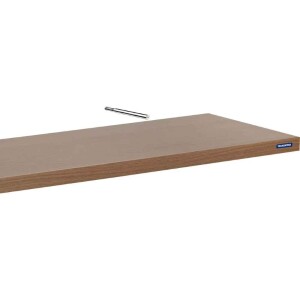 Prateleira Tramontina Elite em Madeira Pinus com Acabamento Cor Amêndoa Suporte Invisivel 600x250x25 mm