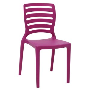Cadeira Infantil Tramontina Sofia em Polipropileno Rosa